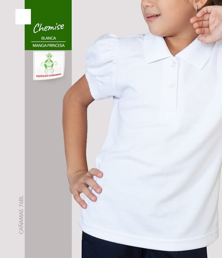 Chemise Manga Princesa Cañamas