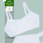 Cotilla Básica Con Tira Delgada En Tela Interlock Para Niñas y Adolescentes