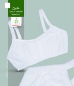 Cotilla Básica Con Tira Delgada En Tela Interlock Para Niñas y Adolescentes