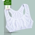 Cotilla Básica Con Tira Ancha En Tela Interlock Para Niñas y Adolescentes
