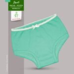 Panti Con Encaje y Picueta En Tela Interlock Para Bebes, Niñas y Adolescentes