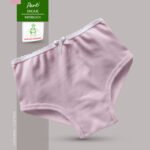 Panti Con Encaje En Tela Interlock Para Bebes y Niñas