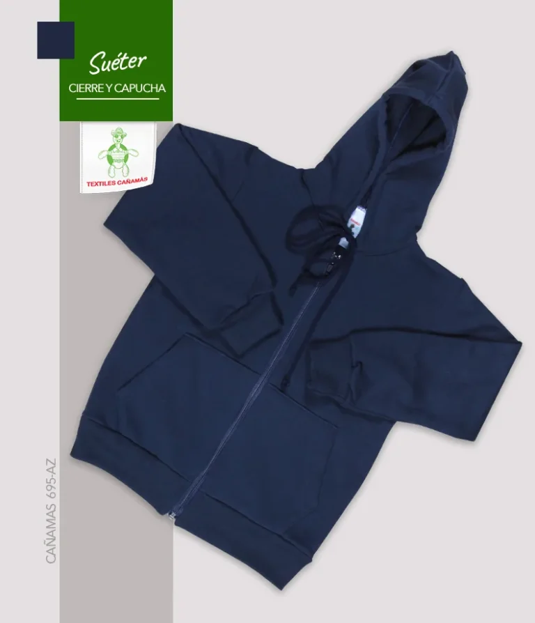 Chaqueta con Capucha y Cierre